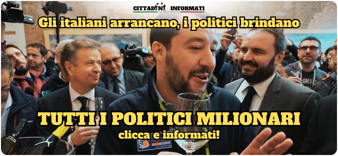 2025, cittadini sempre più poveri, politici sempre più ricchi